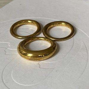 All Blues Trio rings